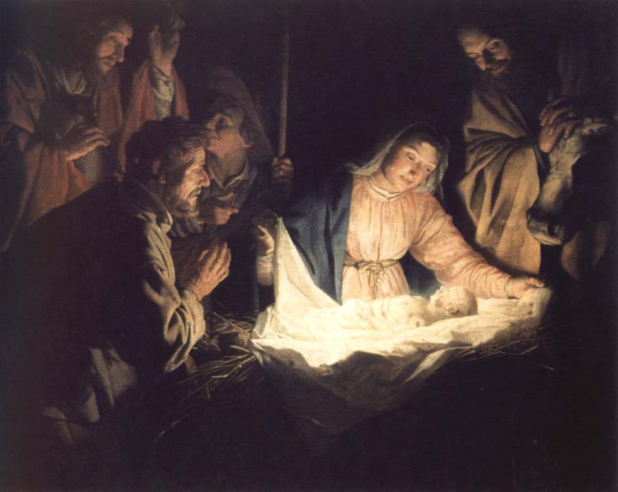 Gerrit van Honthorst adoration of the shepherds